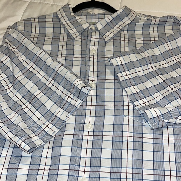 NWOT- quicksilver regular fit, XXL , check button up ,collared ,shirt - Picture 5 of 6